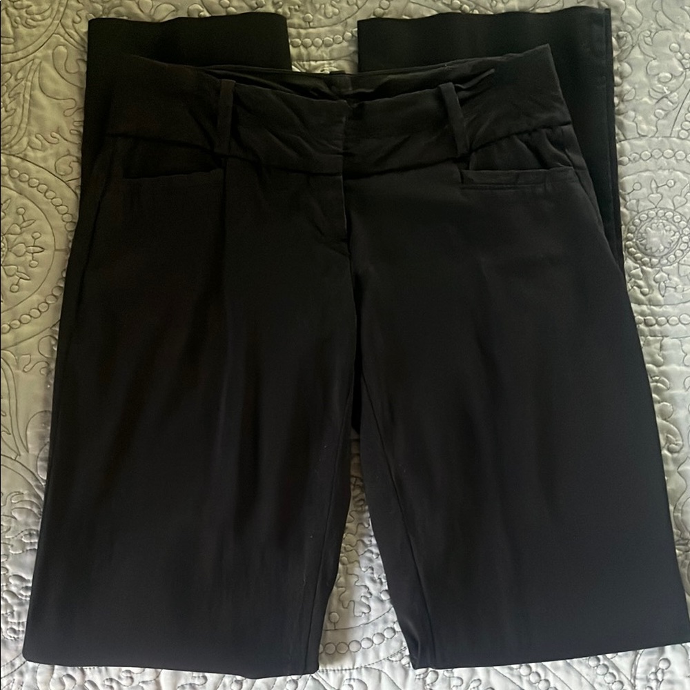 The Limited Black Straight Leg Pants Versatile Professional Wear